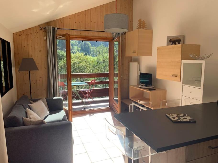 Appartement Vue Piste De Ski Praz-sur-Arly Zewnętrze zdjęcie